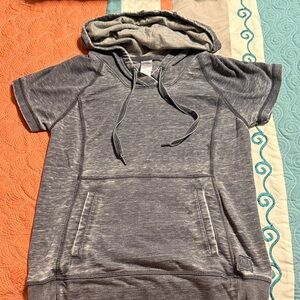 Te Verde Heather Gray Hoodie